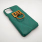 Luxury shock proof Ring Holder Back cover Case for iPhone 11 Pro Green