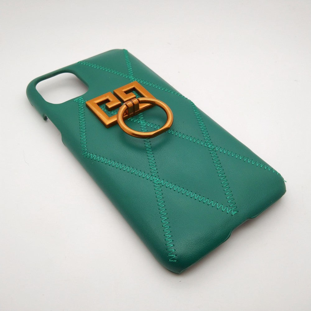 Luxury shock proof Ring Holder Back cover Case for iPhone 11 Pro Max Green