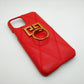 Luxury shock proof Ring Holder Back cover Case for iPhone 11 Pro Red