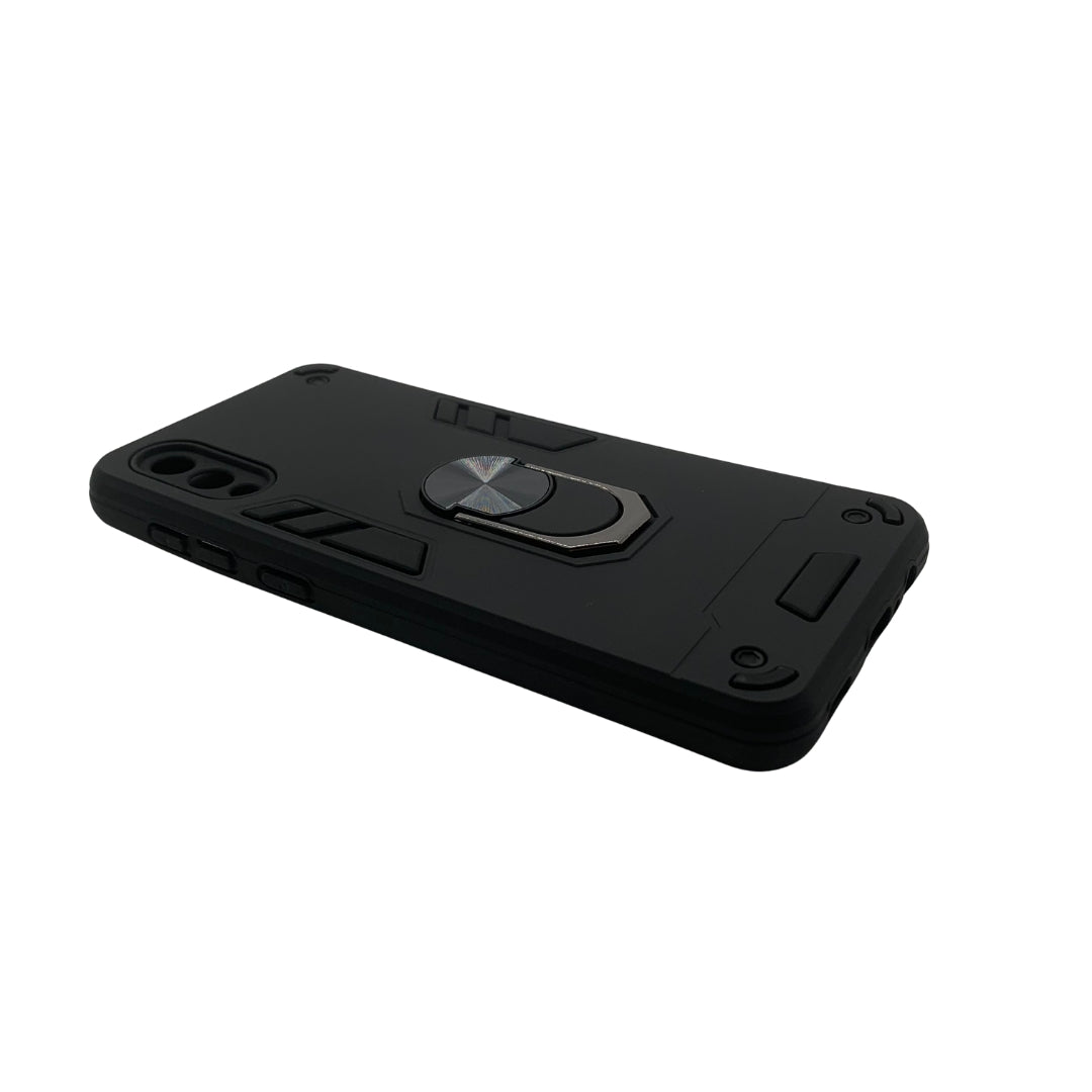 Samsung A02 / M02 Hard PC Case with ring holder Shockproof Slim back Cover