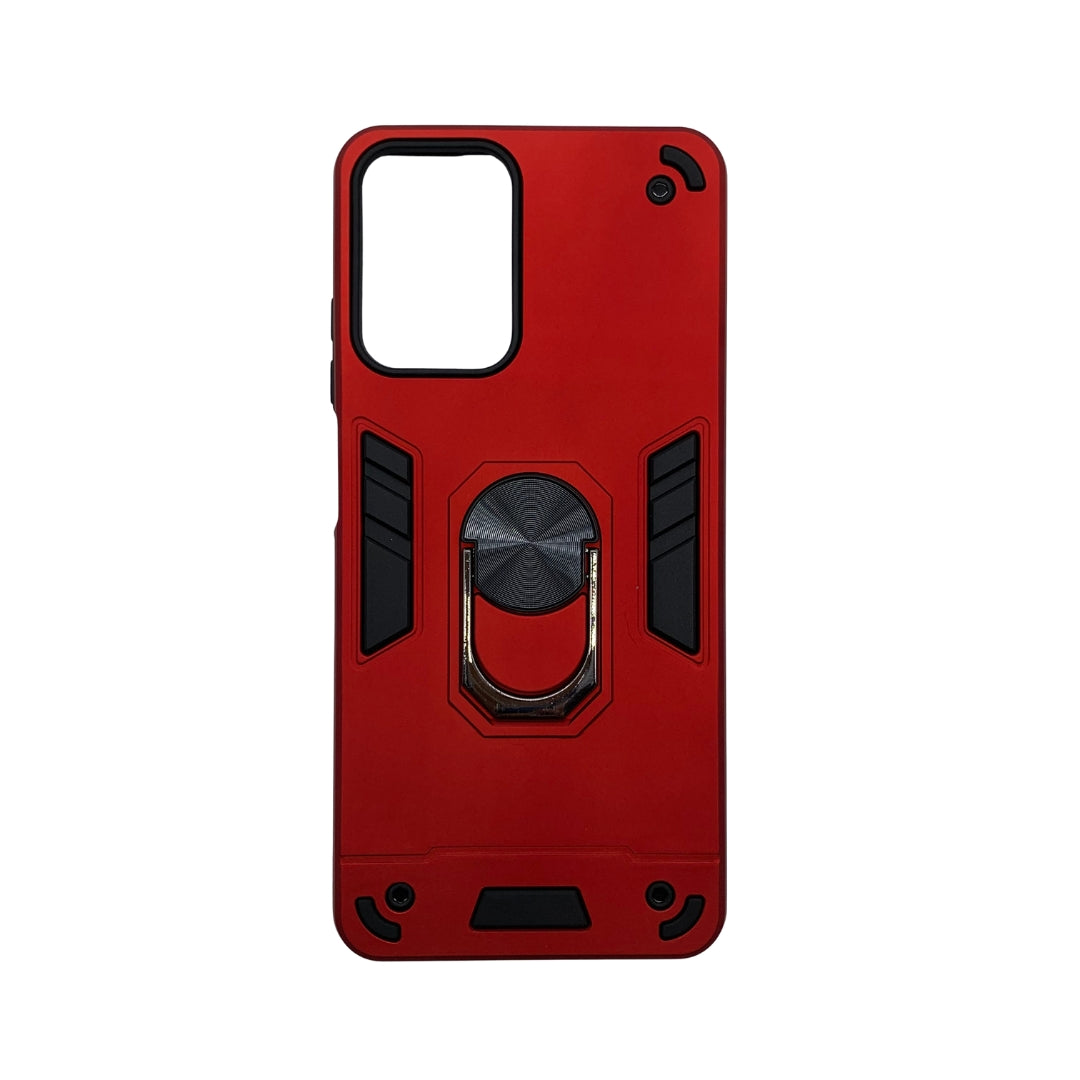 Motorola Moto G04 Hard PC Case with ring holder Shockproof Slim back Cover