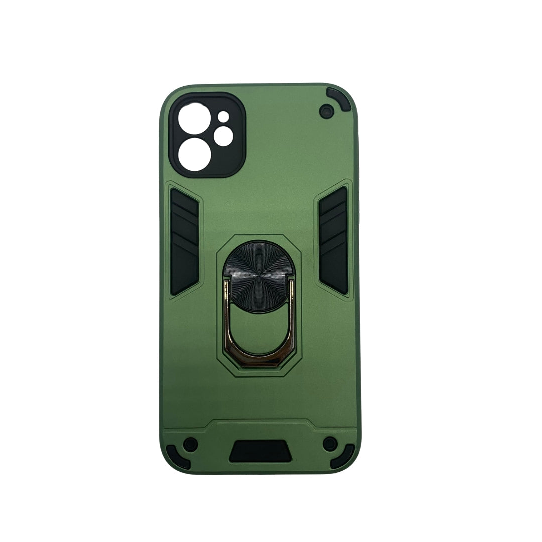 iPhone 11 Hard PC Case with ring holder Shockproof Slim back Cover