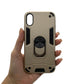iPhone X / XS Hard PC Case with ring holder Shockproof Slim back Cover