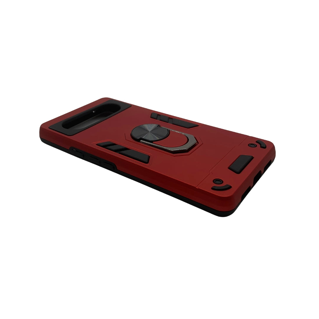Google Pixel 6 Hard PC Case with ring holder Shockproof Slim back Cover