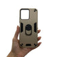 Redmi 12 4G Hard PC Case with ring holder Shockproof Slim back Cover