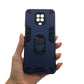Redmi Note 9s Hard PC Case with ring holder Shockproof Slim back Cover