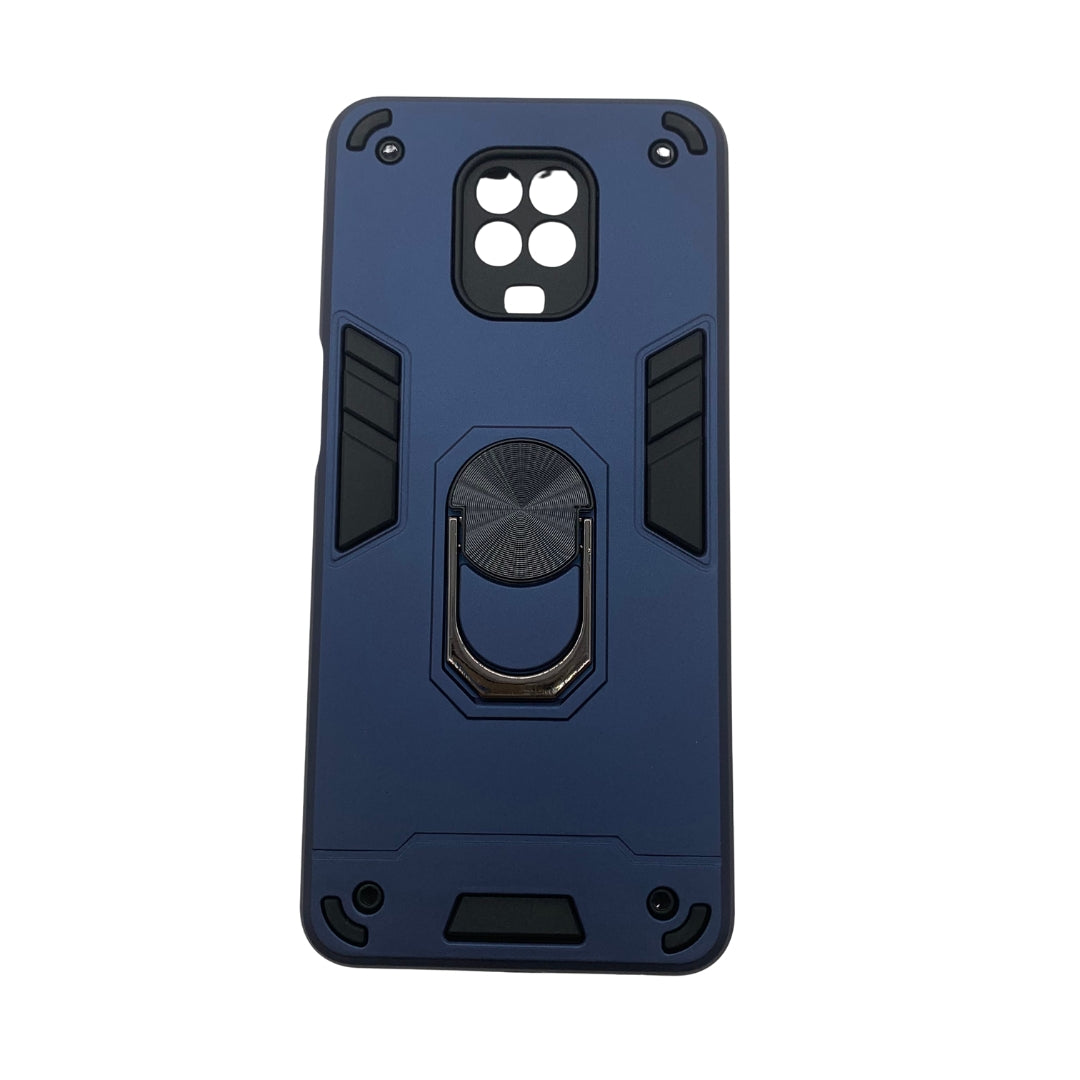 Redmi Note 9s Hard PC Case with ring holder Shockproof Slim back Cover