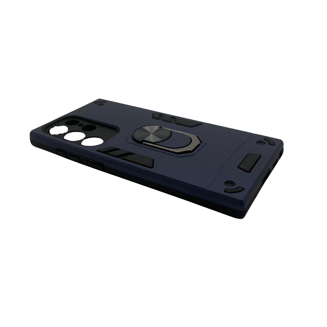 Samsung S22 Ultra Hard PC Case with ring holder Shockproof Slim back Cover
