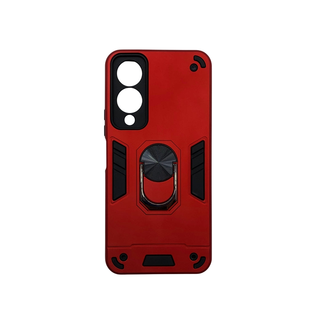 Vivo Y17s Hard PC Case with ring holder Shockproof Slim back Cover