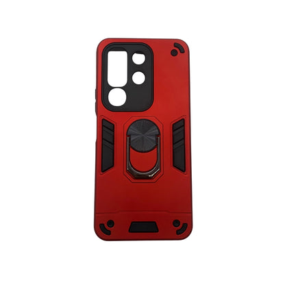 Vivo Y29 4G Hard PC Case with ring holder Shockproof Slim back Cover