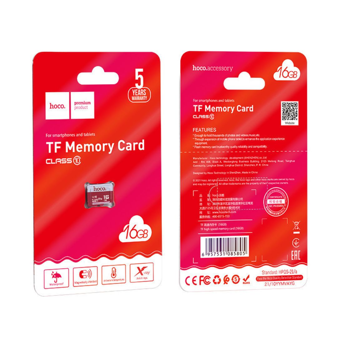 HOCO 16GB Micro SD Card