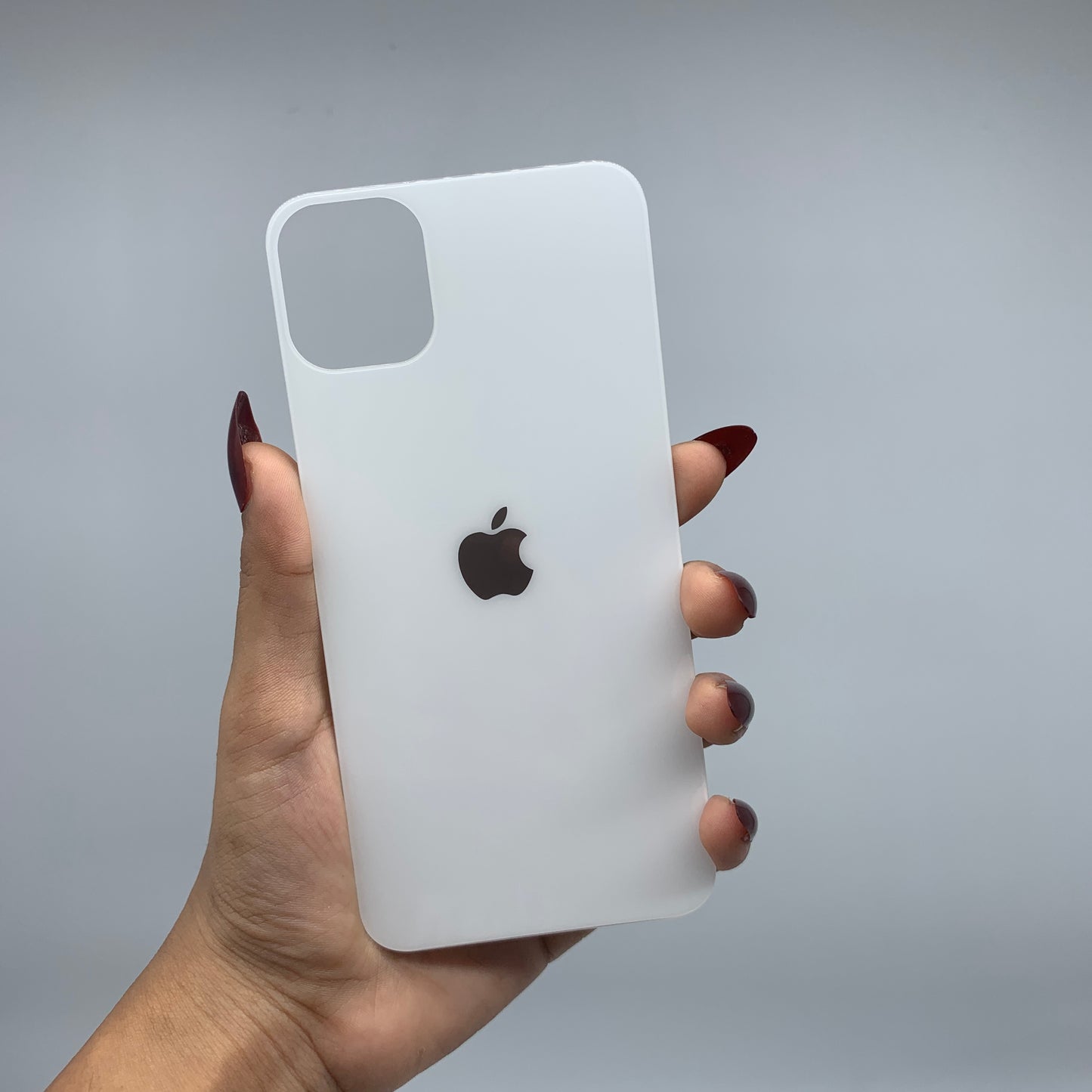 Coloured Back Tempered Glass for iPhone 11