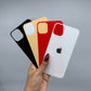 Coloured Back Tempered Glass for iPhone 11