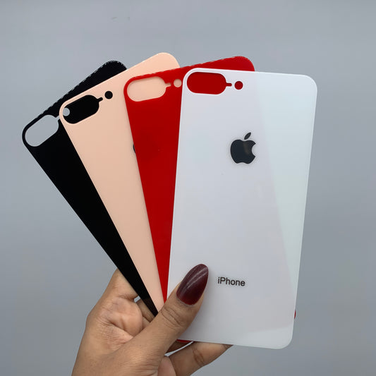 Coloured Back Tempered Glass for iPhone 7 Plus / 8 Plus