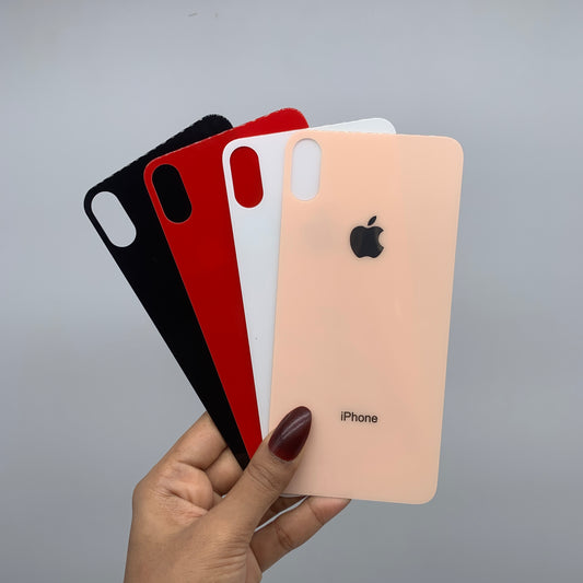 Coloured Back Tempered Glass for iPhone Xs max