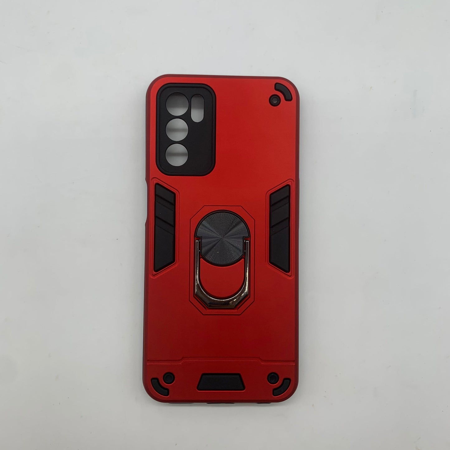OPPO A16 Hard PC Case with ring holder Shockproof Slim back Cover