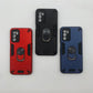 OPPO A16 Hard PC Case with ring holder Shockproof Slim back Cover