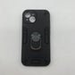 iPhone 15 Hard PC Case with ring holder Shockproof Slim back Cover