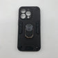 iPhone 15 Pro Hard PC Case with ring holder Shockproof Slim back Cover