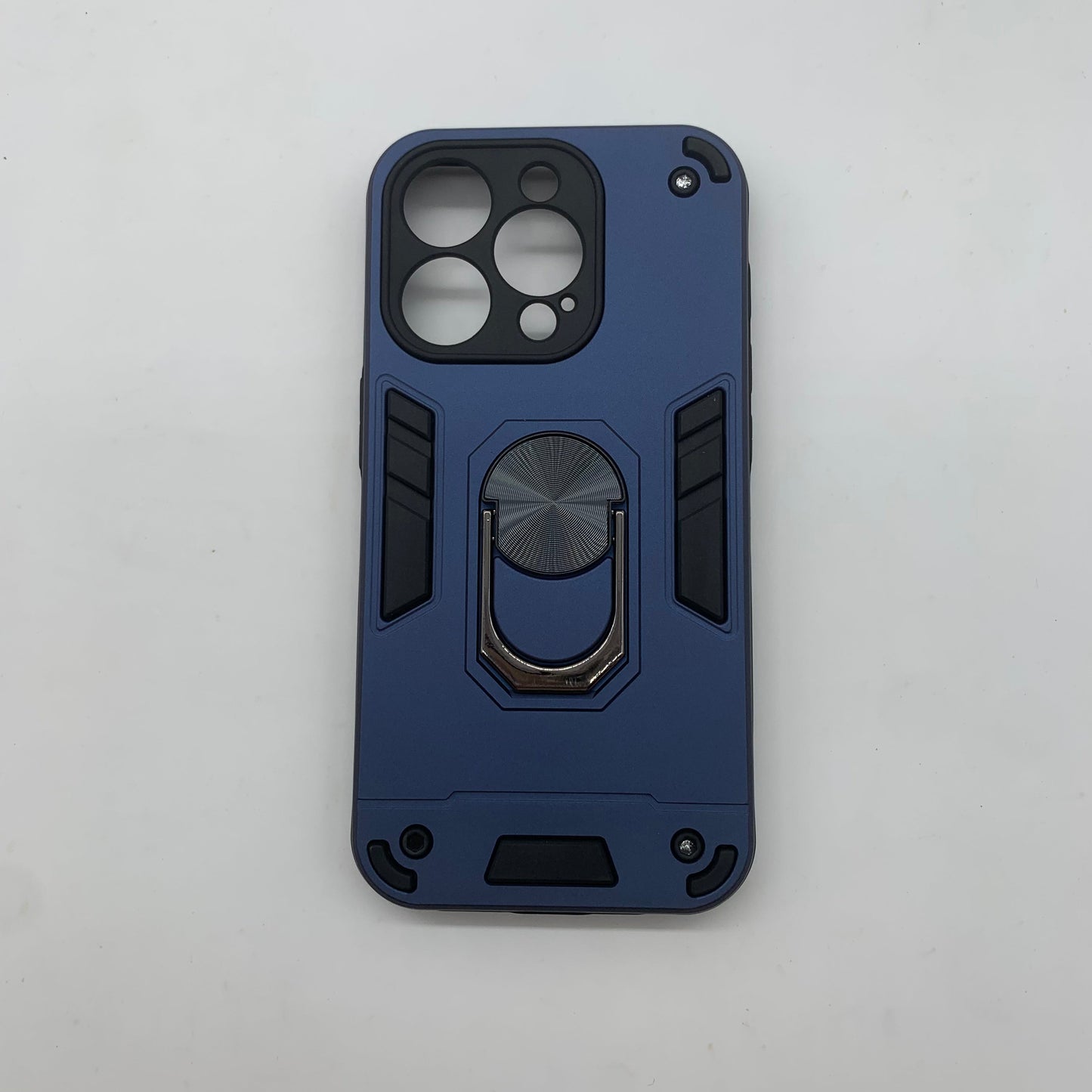 iPhone 15 Pro Hard PC Case with ring holder Shockproof Slim back Cover