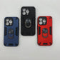 iPhone 15 Pro Hard PC Case with ring holder Shockproof Slim back Cover