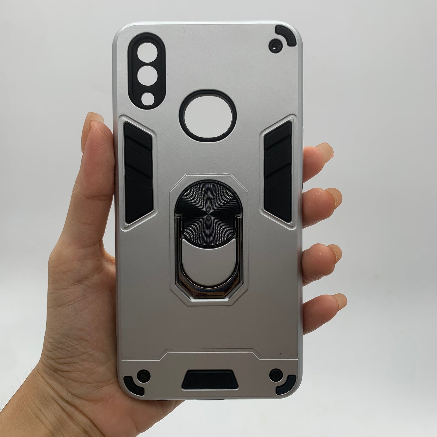 Samsung A10s Hard PC Case with ring holder Shockproof Slim back Cover
