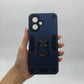 Tecno Spark Go 2 Hard PC Case with ring holder Shockproof Slim back Cover