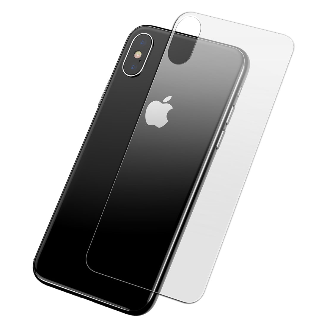 Back Tempered Glass Protector for iPhone X / Xs