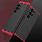 LEEKA Samsung S24 Ultra Full 3in1 Cover 360º Shockproof Armor Hard Matte PC Case