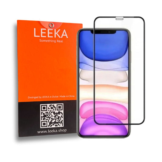 LEEKA Apple iPhone 11 Supreme Quality HD Clear Tempered Glass Screen Protector