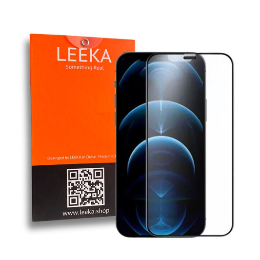 LEEKA Apple iPhone 12 Pro Max Supreme Quality HD Clear Tempered Glass Screen Protector