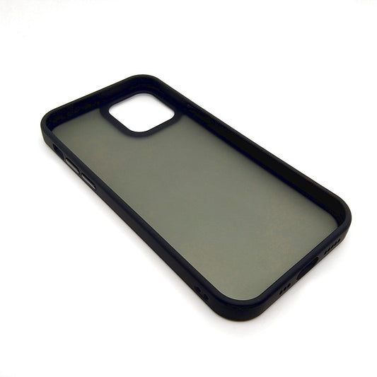 iPhone 12 Luxury Matte Slim Shockproof iPhone Case Black