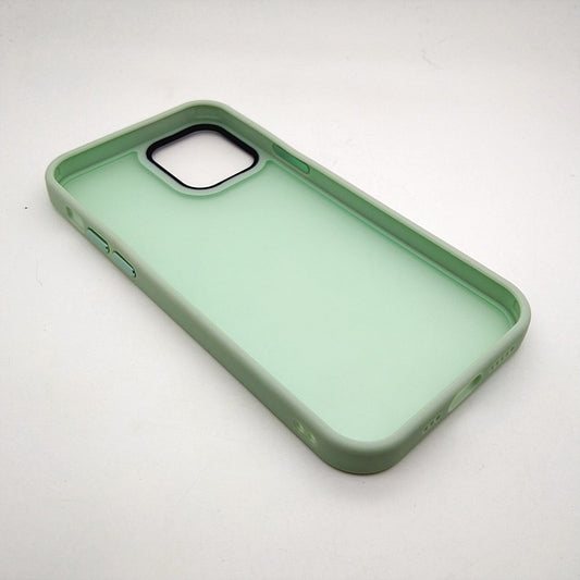 iPhone 12 Luxury Matte Slim Shockproof iPhone Case Green