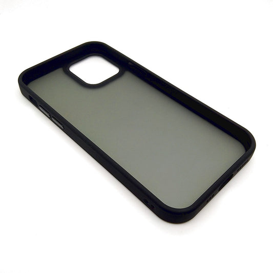 iPhone 12 Pro Luxury Matte Slim Shockproof iPhone Case Black