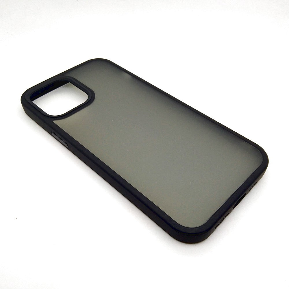 iPhone 12 Pro Max Luxury Matte Slim Shockproof iPhone Case Black