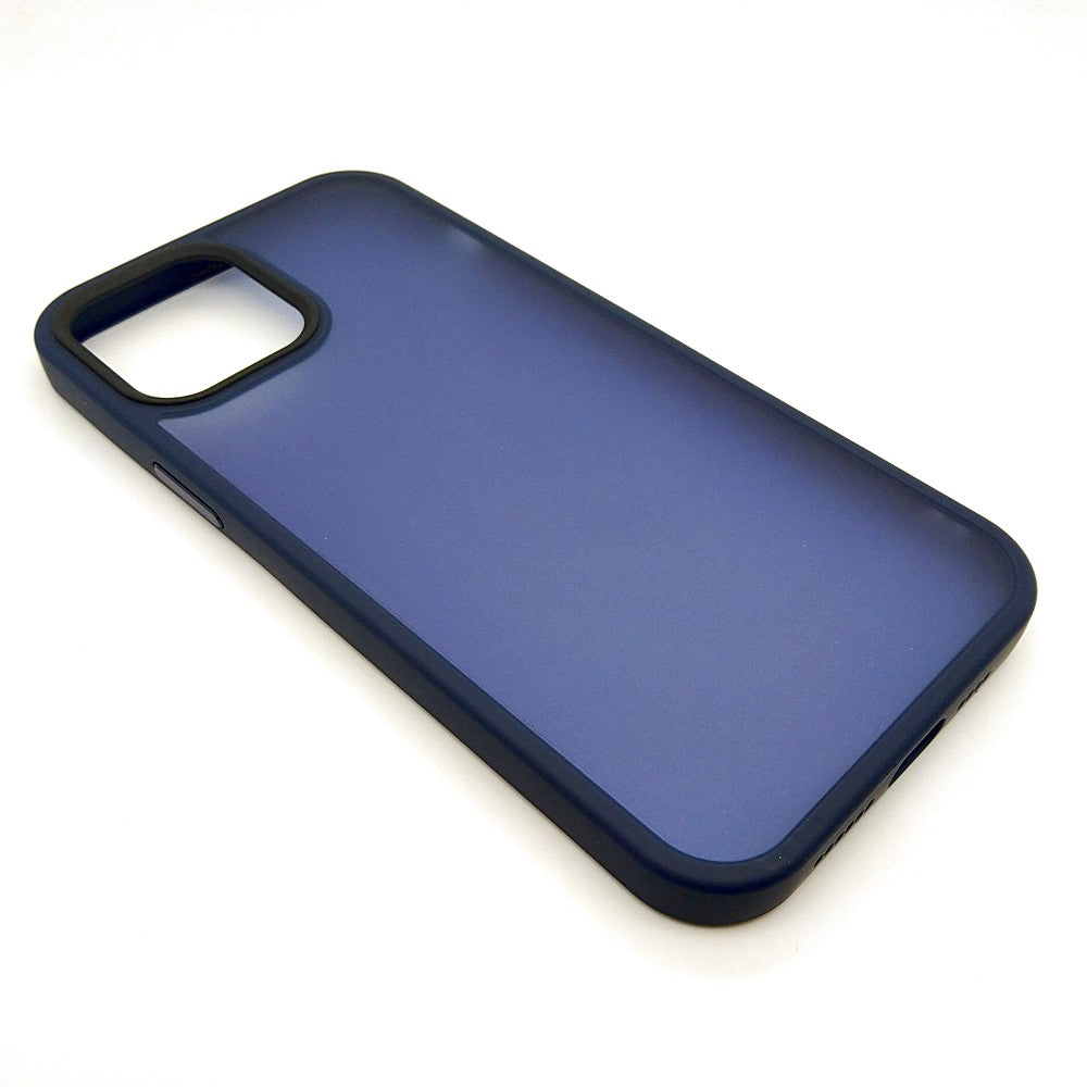 iPhone 12 Pro Max Luxury Matte Slim Shockproof iPhone Case Blue