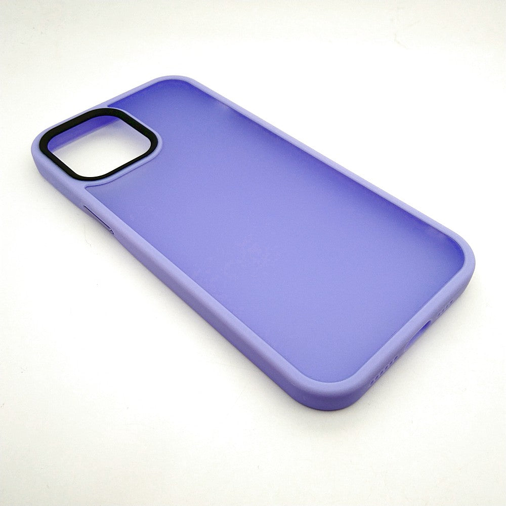 iPhone 12 Pro Max Luxury Matte Slim Shockproof iPhone Case Purple