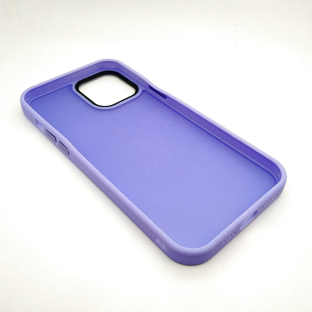 iPhone 12 Pro Max Luxury Matte Slim Shockproof iPhone Case Purple