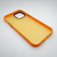 iPhone 12 Pro Max Luxury Matte Slim Shockproof iPhone Case Yellow