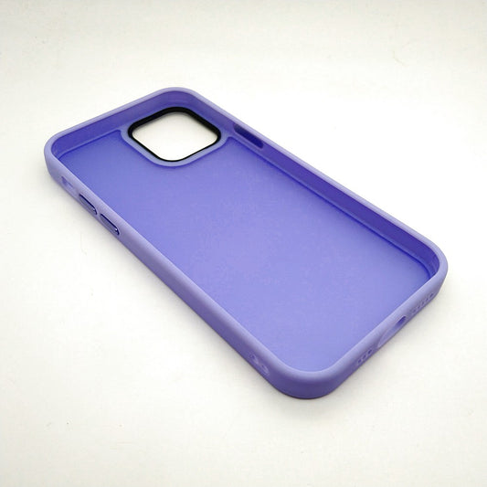 iPhone 12 Pro Luxury Matte Slim Shockproof iPhone Case Purple