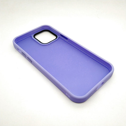 iPhone 12 Luxury Matte Slim Shockproof iPhone Case Purple