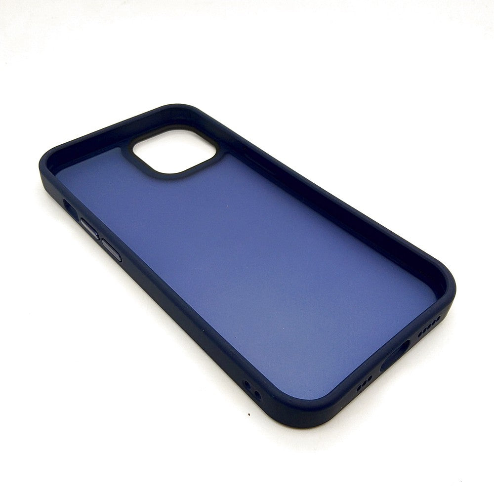 iPhone 13 Luxury Matte Slim Shockproof iPhone Case Blue