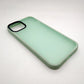 iPhone 13 Luxury Matte Slim Shockproof iPhone Case Green