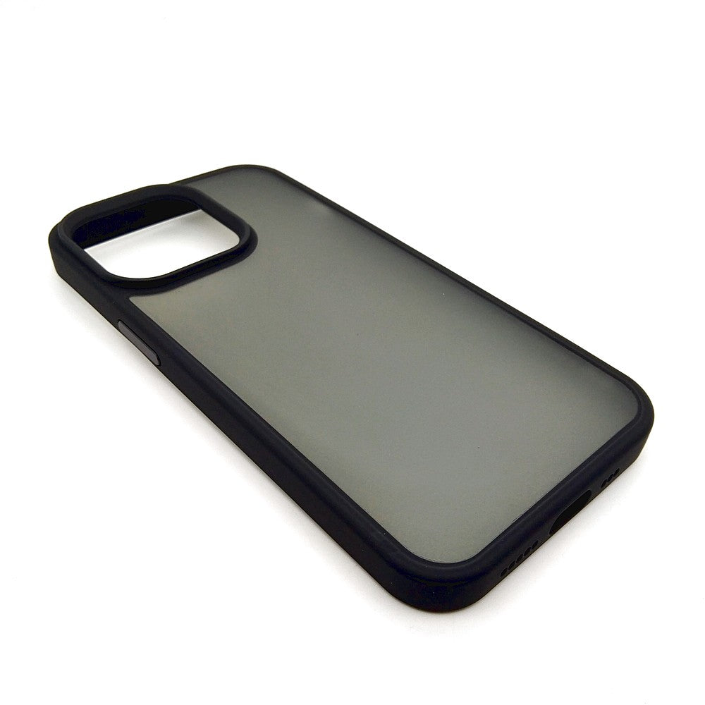 iPhone 13 Pro Luxury Matte Slim Shockproof iPhone Case Black