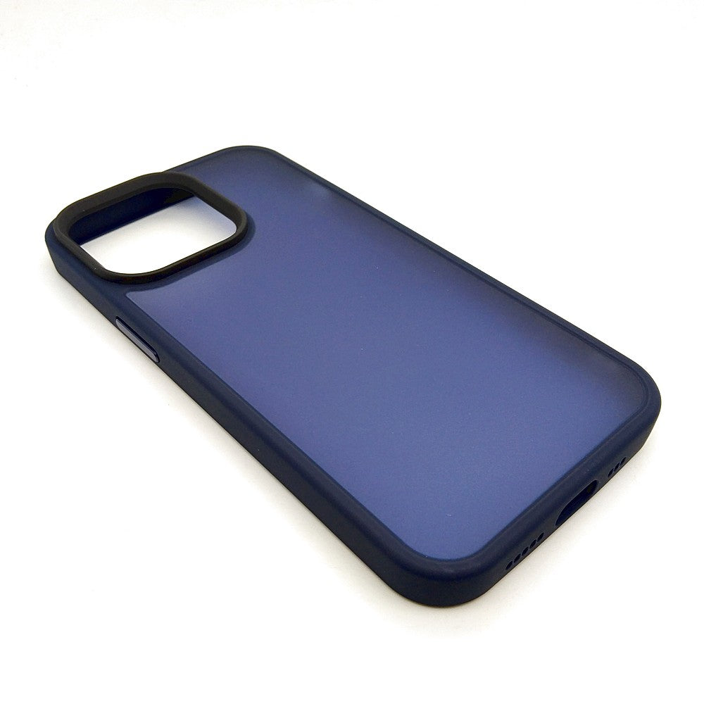 iPhone 13 Pro Luxury Matte Slim Shockproof iPhone Case Blue