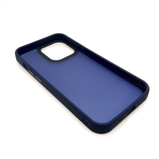 iPhone 12 Pro Luxury Matte Slim Shockproof iPhone Case Blue