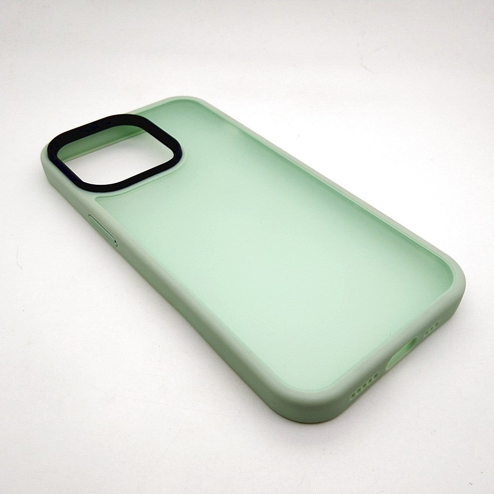 iPhone 13 Pro Luxury Matte Slim Shockproof iPhone Case Green