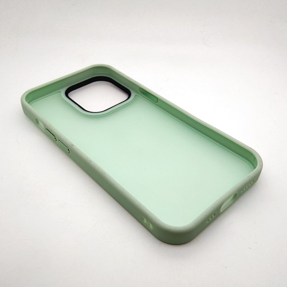 iPhone 13 Pro Luxury Matte Slim Shockproof iPhone Case Green