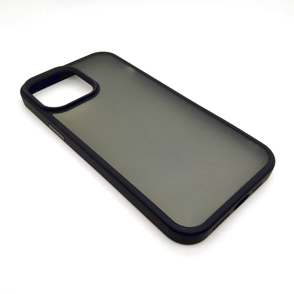 iPhone 13 Pro Max Luxury Matte Slim Shockproof iPhone Case Black