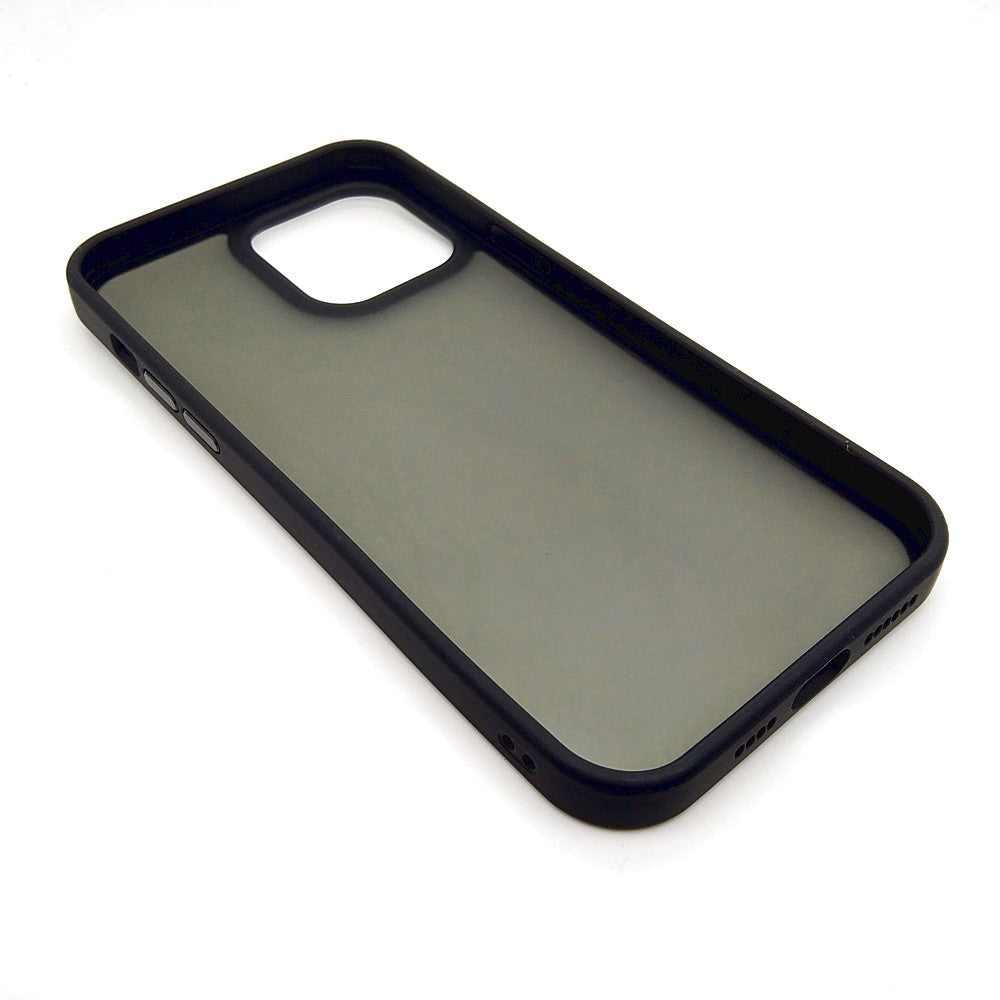 iPhone 13 Pro Max Luxury Matte Slim Shockproof iPhone Case Black